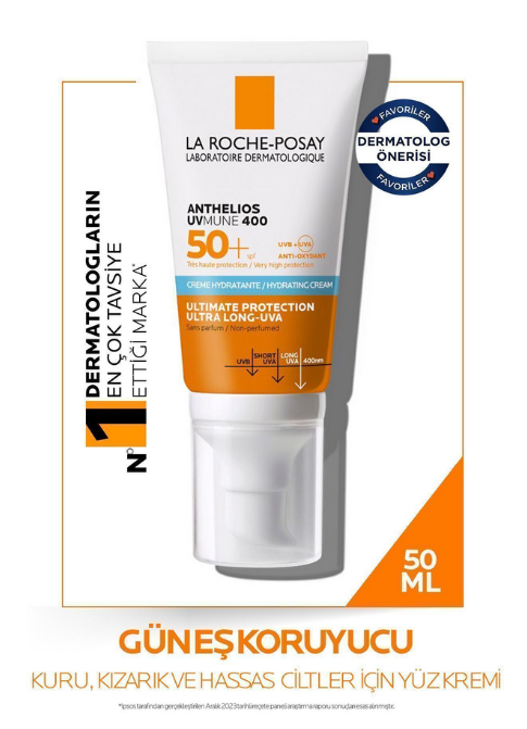 La Roche Posay Anthelios Hydrating Cream Spf 50+ 50 Ml