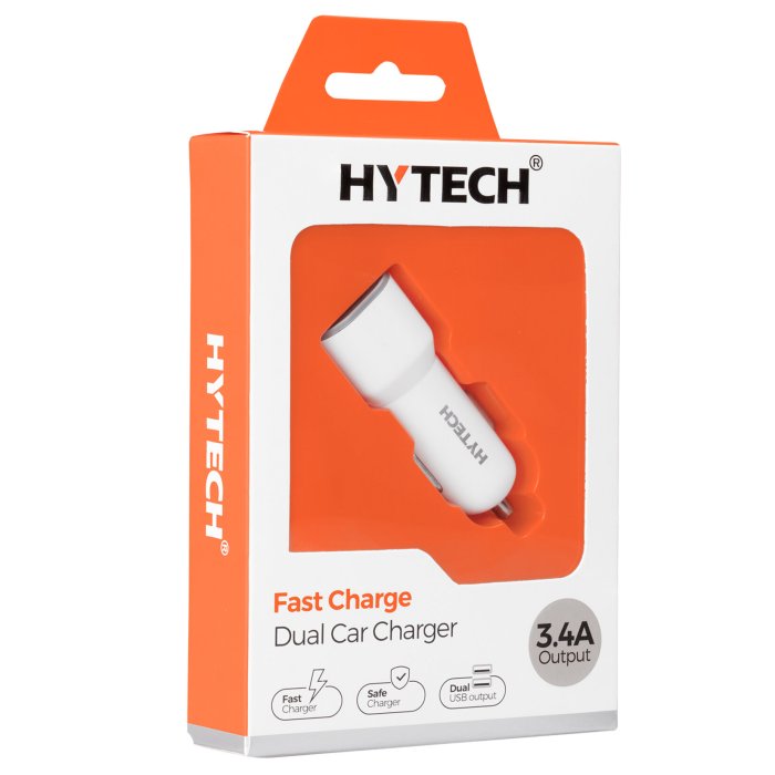 Hytech Hy-x40 3.4A 2 Usb'li Araç Şarj Cihazı