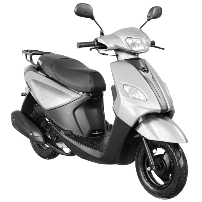 Apec 125 cc Benzinli Motosiklet Gümüş Gri
