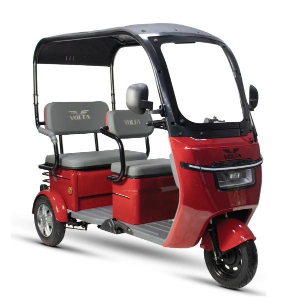 Volta VM5 Neo Üç Tekerlekli Moped Kırmızı