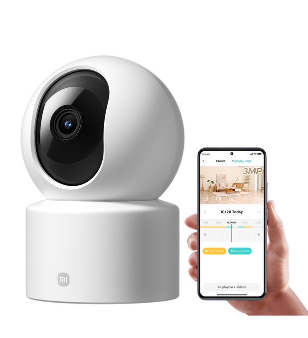 Xiaomi Smart Camera C301 2304p WiFi Akıllı Ev Kamerası - Gece Görüş ve Takip 360 2K