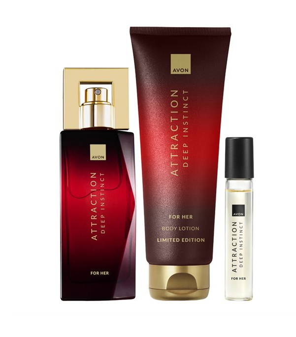 Attraction Deep Instinct EDP 50ml Kadın Parfüm Hediye Seti