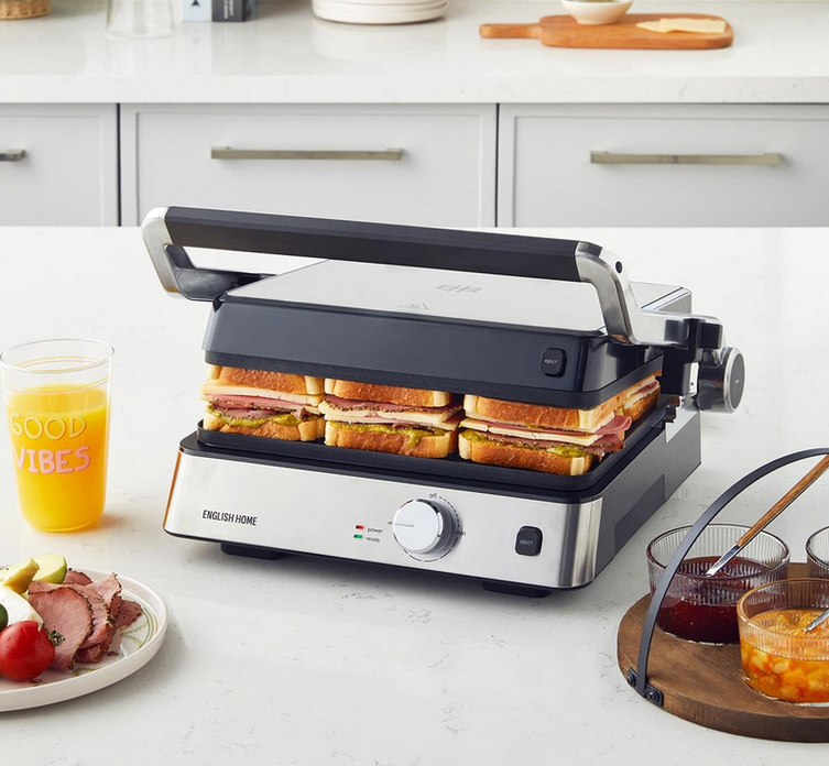 English Home TMK 5030 Izgara ve Tost Makinesi Inox