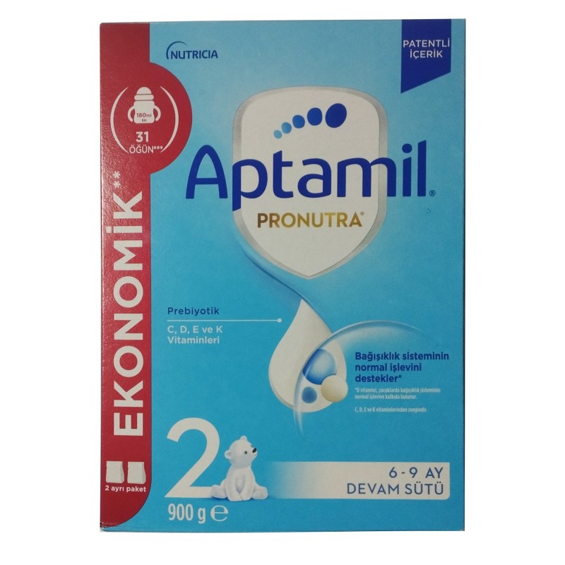 Aptamil 2 Devam Sütü 900 gr