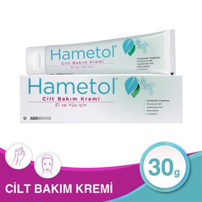 Hametol Cilt Bakım Kremi 30 G