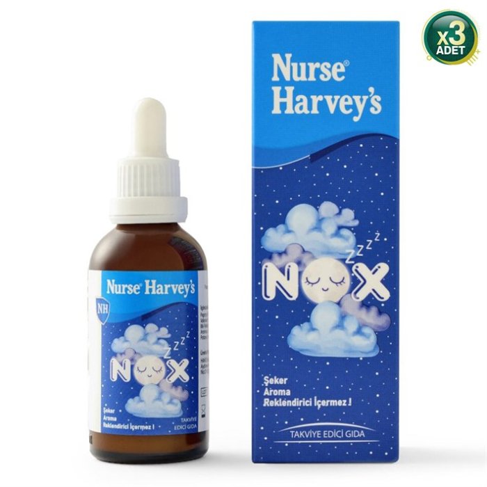 Nurse Harvey 'S Nox Uyku Damlası 50 Ml 3 Adet