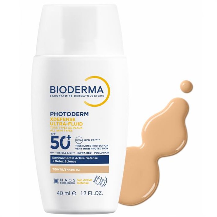 Bioderma Photoderm Xdefense Ultra Fluid Light 40 Ml 50 Faktör Renkli Güneş Kremi