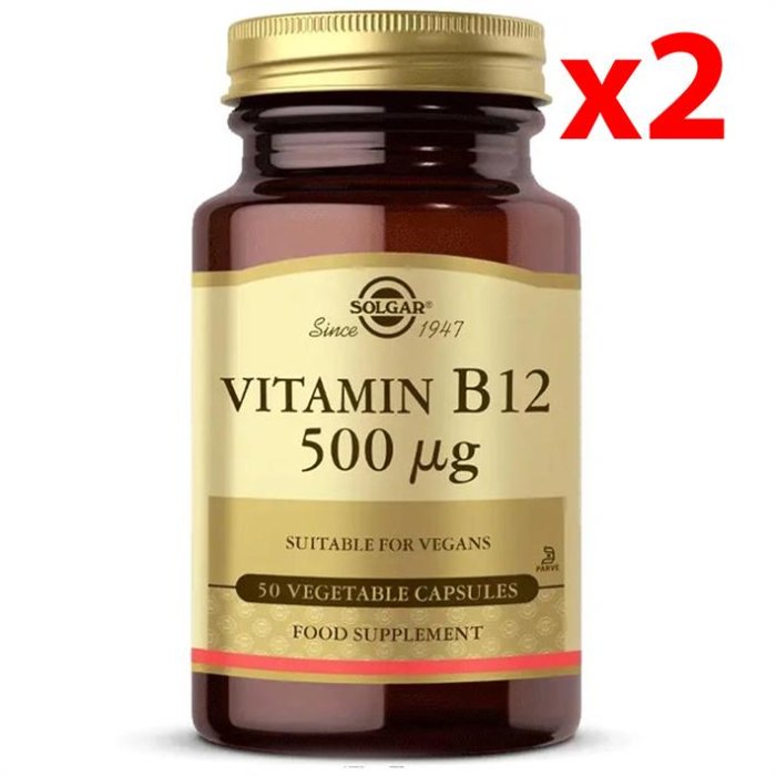 Solgar Vitamin B12 1000Mcg 100 Kapsül 2 Adet
