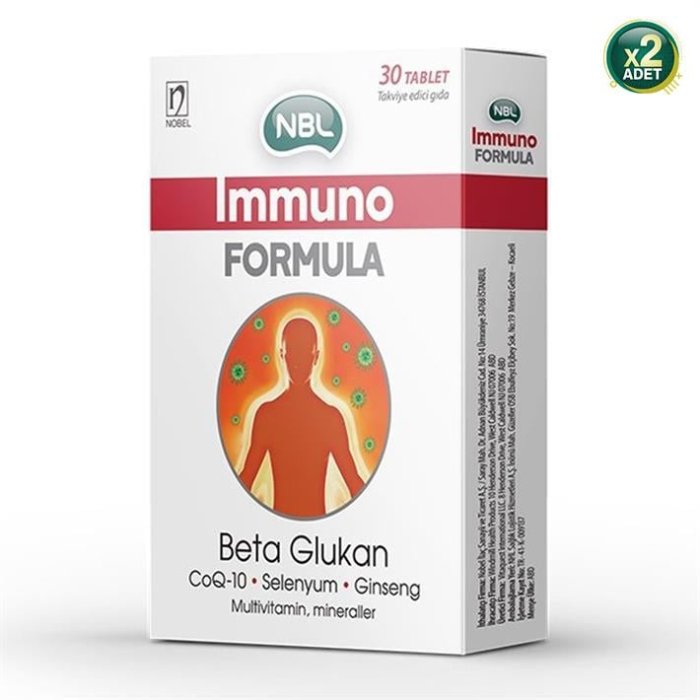 NBL Immuno Formula 30 Tablet 2 Adet