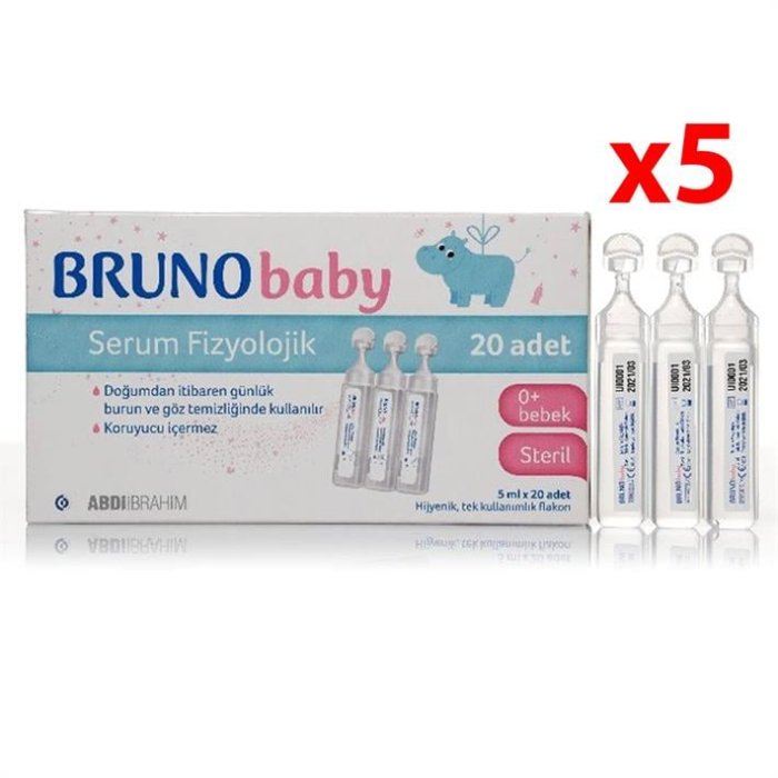 Bruno Baby Serum Damla 5 Ml X 20 Adet 5 Adet