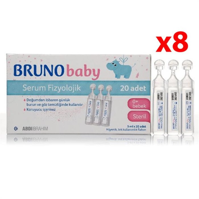 Bruno Baby Serum Damla 5 Ml X 20 Adet 8 Adet