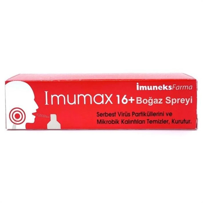 Imumax Boğaz Spreyi 16+ Yaş 30 Ml