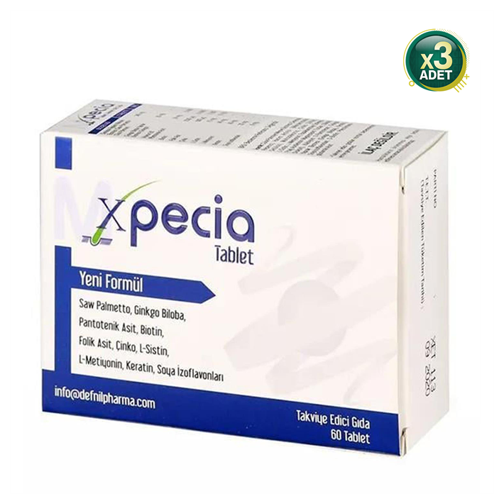 Xpecia Erkek 750 Mg 60 Tablet 3 Adet