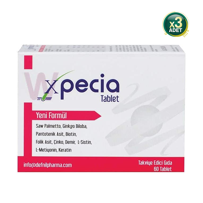 Xpecia Kadın 60 Tablet 3 Adet