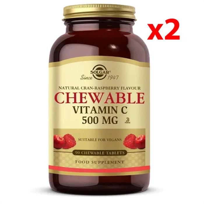 Solgar Chewable Vitamin C 500 Mg 90 Tablet 2 Adet