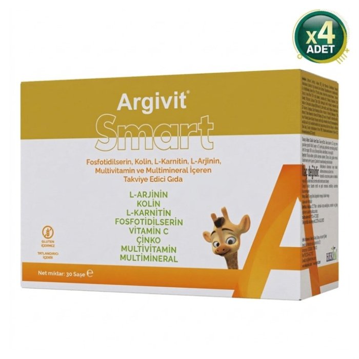 Argivit Smart 30 Saşe 4 Adet