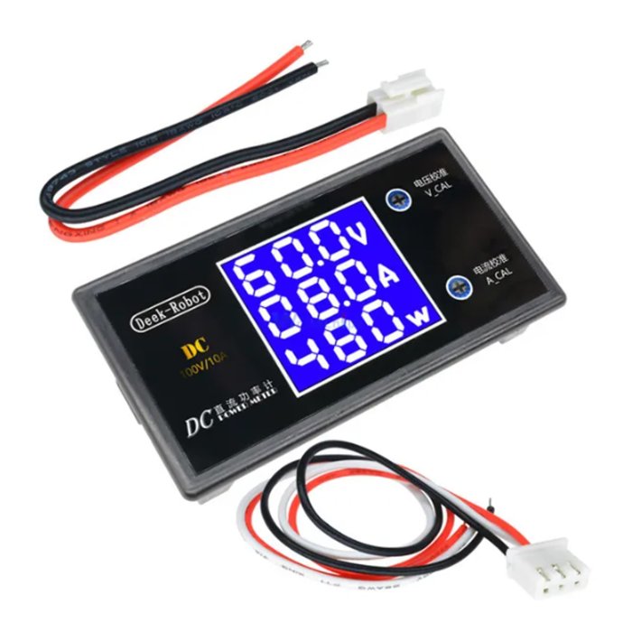Dc 0-100V 1000W 10A Lcd Dijital Voltmetre Gösterge