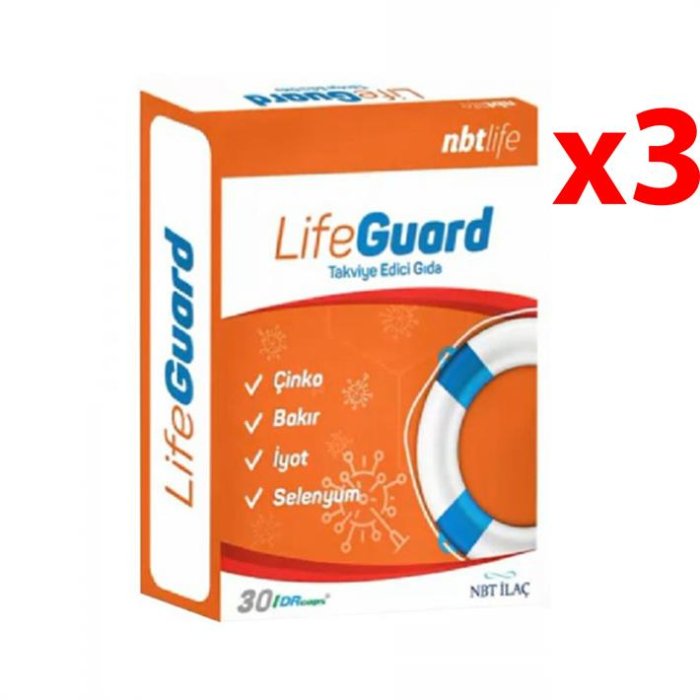 Nbt Life Lifeguard 30 Kapsül 2 Adet 3 Adet