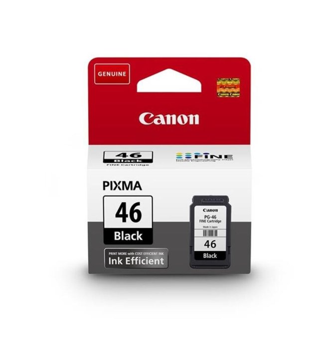 Canon Bk PG-46 Siyah Mürekkep Kartuş