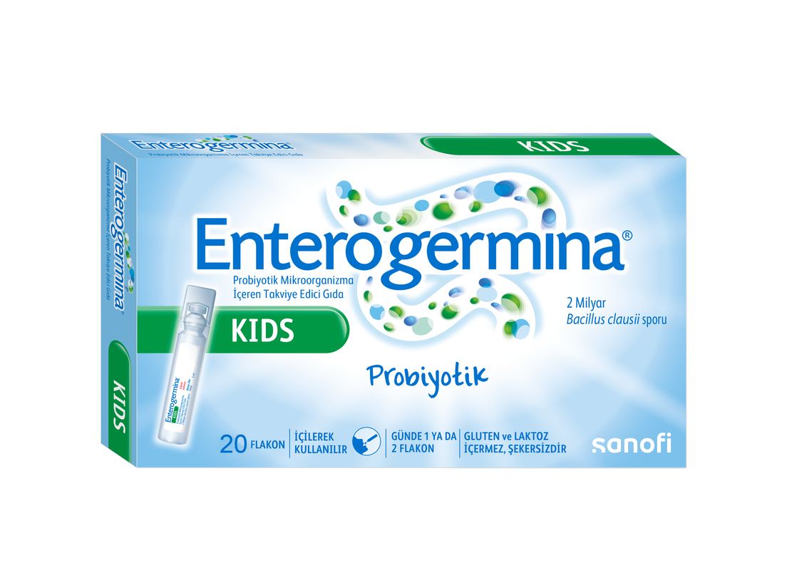 Enterogermina Çocuklar İçin 5 ml 20 Flakon