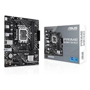 Prime H610m-f D4 R2.0 Ddr4 (3200mhz)oc M.2 Hdmi Pcie 4.0 1700p Matx Anakart