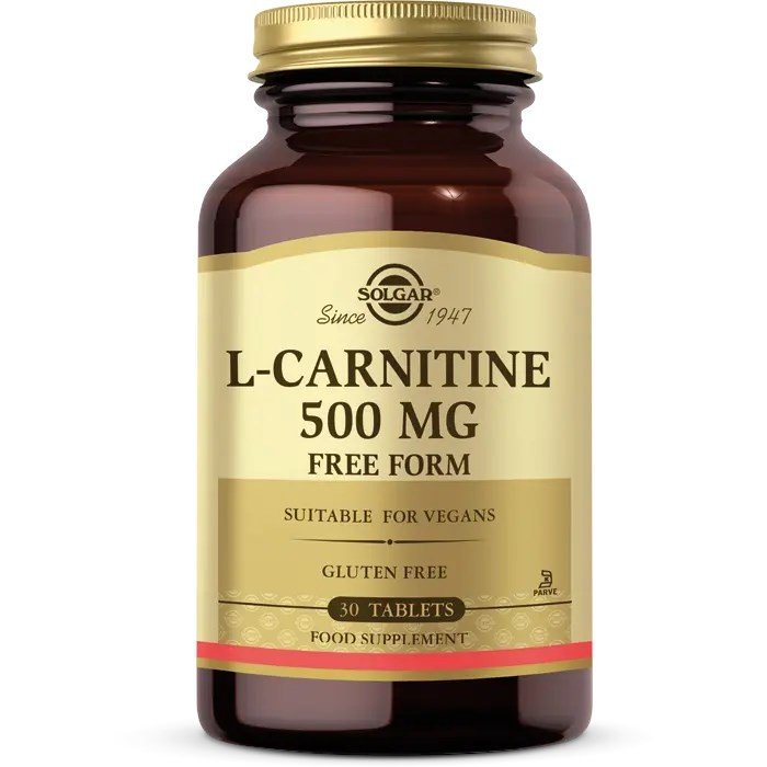 Solgar Maxi L-Carnitine 500 Mg 30 Tablet