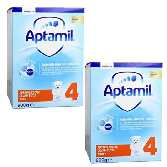 Aptamil 4 Çocuk Devam Sütü 900 Gr 2 Adet