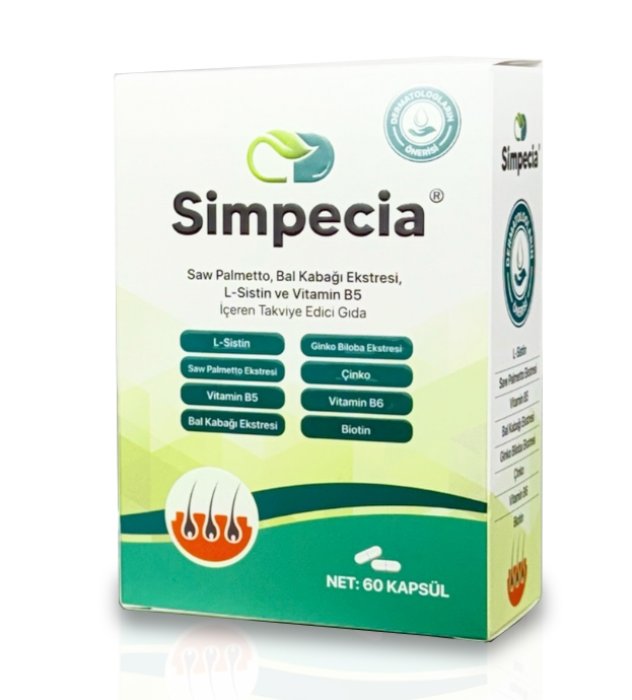 Simpecia Takviye Edici Gıda 60 Kapsül