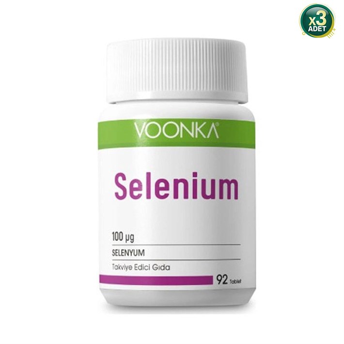 Vonka Voonka Selenium Içeren 90 Tablet - 3 Adet (270 Tablet)