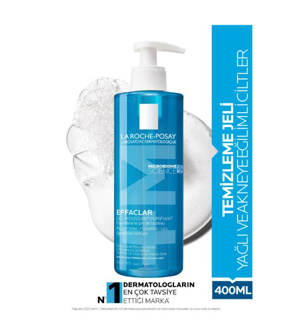 La Roche-Posay Effaclar Gel 400 Ml Temizleyici Jel