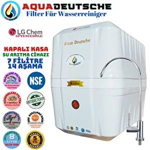 Elegance Beyaz 7 Fi̇li̇tre 14 Aşama 8 Li̇tre Alkali̇ Mi̇neral Ve Jakobi̇ Tatlandiricili Su Aritma Ci̇hazi