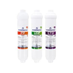 Kapalı Kasa Su Arıtma Cihazı 3 Lü Inline Filtresi Seti Aşamalı ( Membransız Set ) Fin3
