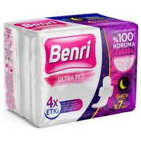 Benri Hijyenik Ped Gece 7'li