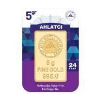 Ahlatcı 24 Ayar 5 Gram Külçe Altın