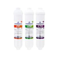 Kapalı Kasa Su Arıtma Cihazı 3 Lü Inline Filtresi Seti Aşamalı ( Membransız Set ) Fin3