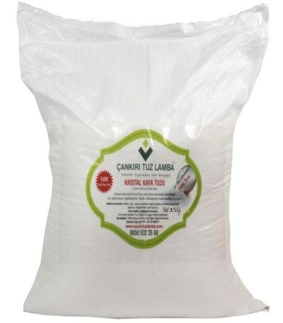 Toptan Çuval Çankırı Tuzu Sofra 15 Kg