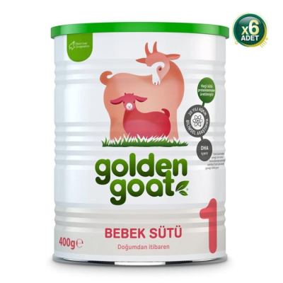 Golden Goat 1 Bebek Sütü 0-6 Ay 400 Gr 6 Adet