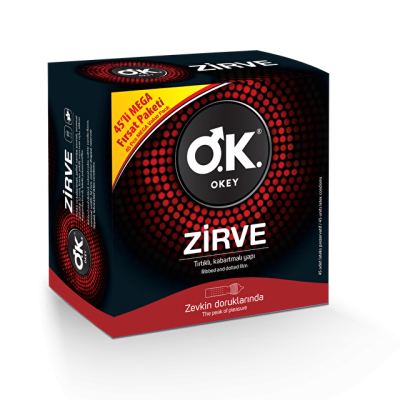 OKEY Zirve 45'Li Prezervatif