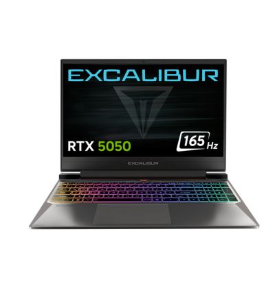 CASPER Excalibur G870 i7-13620H 32GB 1TB 115W RTX5050 165HZ 15.6" Freedos Gaming Laptop