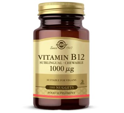 Solgar Vitamin B12 1000Mcg 100 Kapsül
