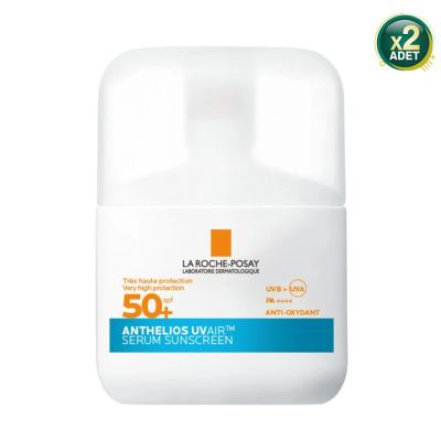 La Roche-Posay Anthelios Uvair Serum Solaire 50 Ml 50 Faktör Güneş Serumu 2 Adet