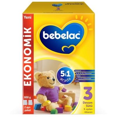 Bebelac 3 Devam Sütü 800 Gr 2 Adet