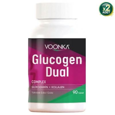 Voonka Glucogen Dual 92 Tablet 2 Adet