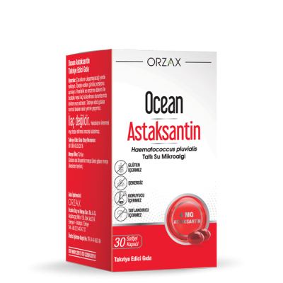 Ocean Astaksantin 30 Kapsül