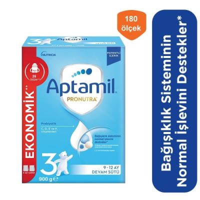 Aptamil 3 Devam Sütü 900 Gr 3 Adet