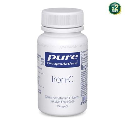 Pure Encapsulations Iron-C 30 Kapsül 2 Adet