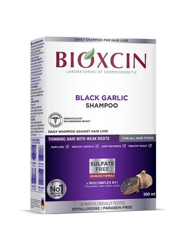 Bioxcin Siyah Sarımsak Şampuan 300 ml