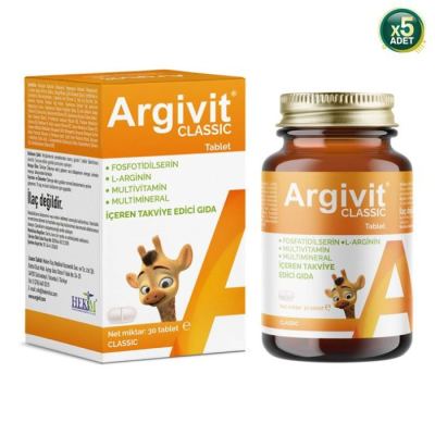 Argivit Classic 30 Tablet 5 Adet