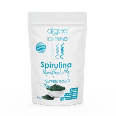 Algee Spirulina Toz 50 Gr