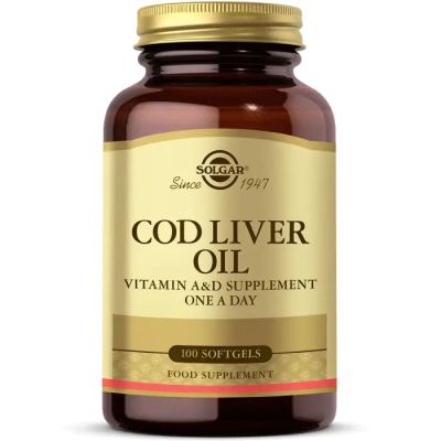 Solgar Cod Liver Oil 100 Softjel